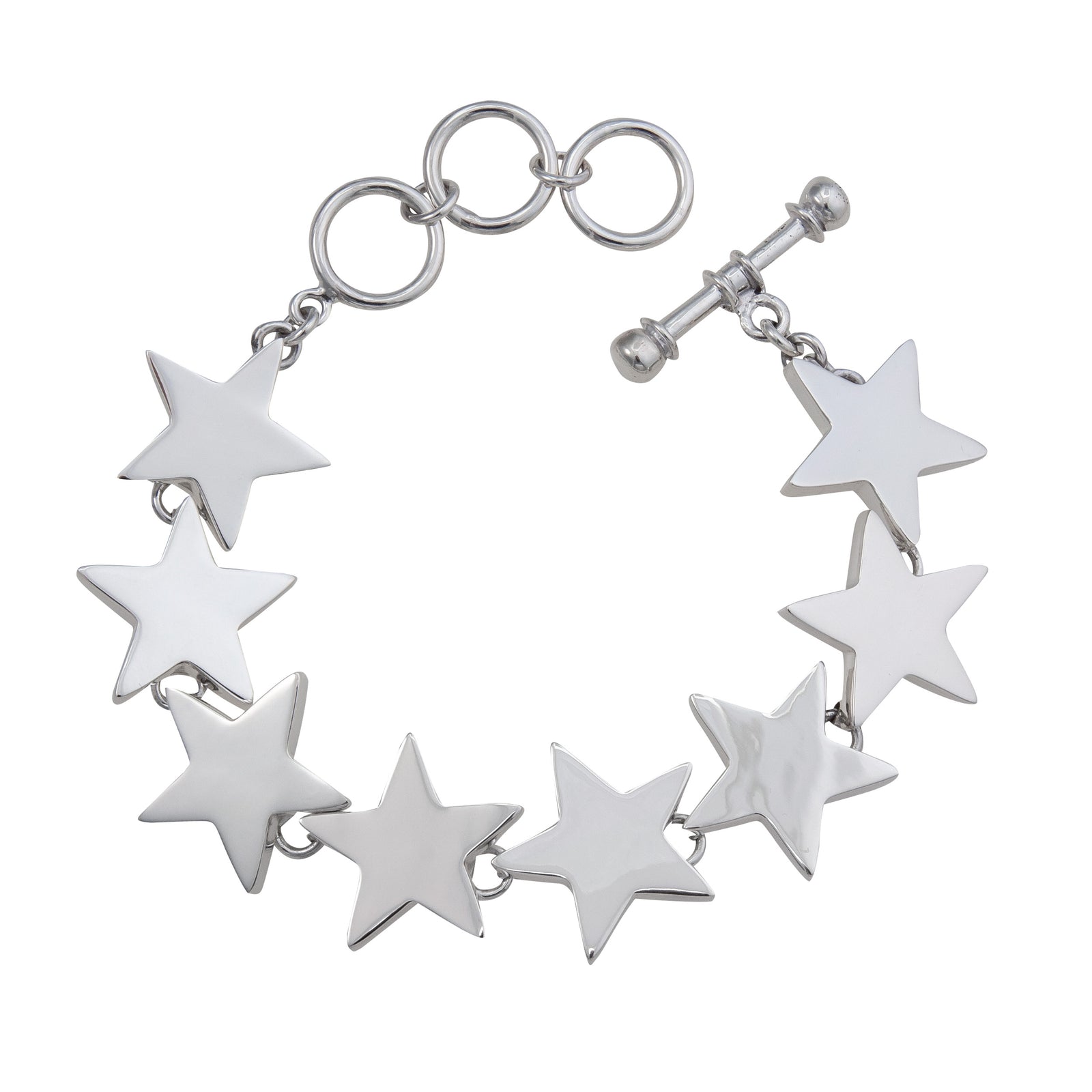 Sterling Silver Star Bracelet | Charles Albert Jewelry