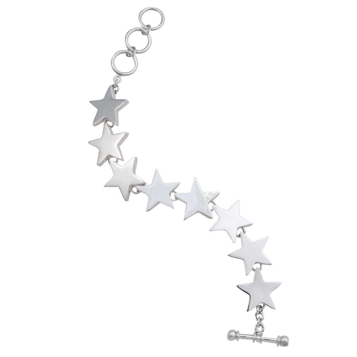 Sterling Silver Star Bracelet | Charles Albert Jewelry