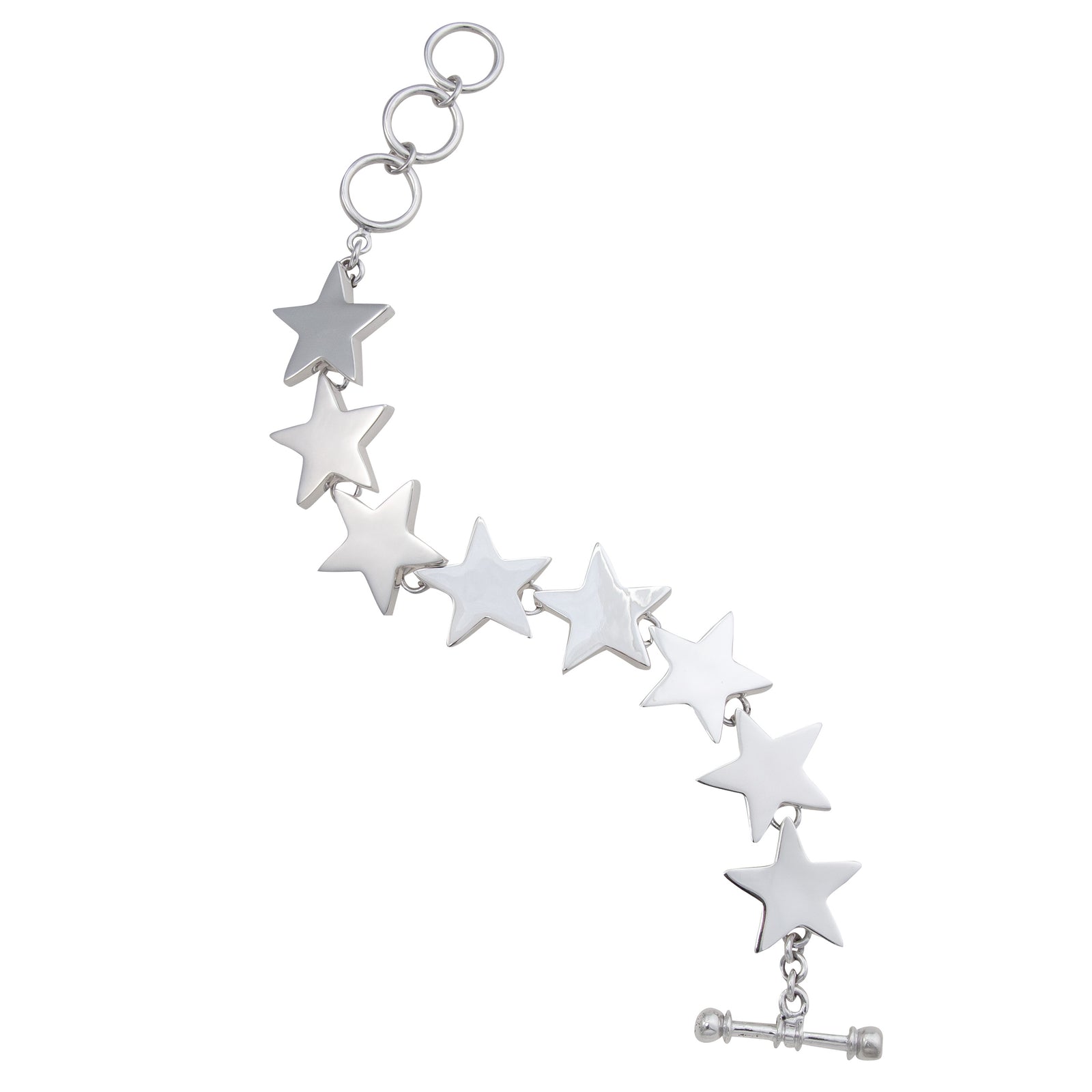 Sterling Silver Star Bracelet | Charles Albert Jewelry