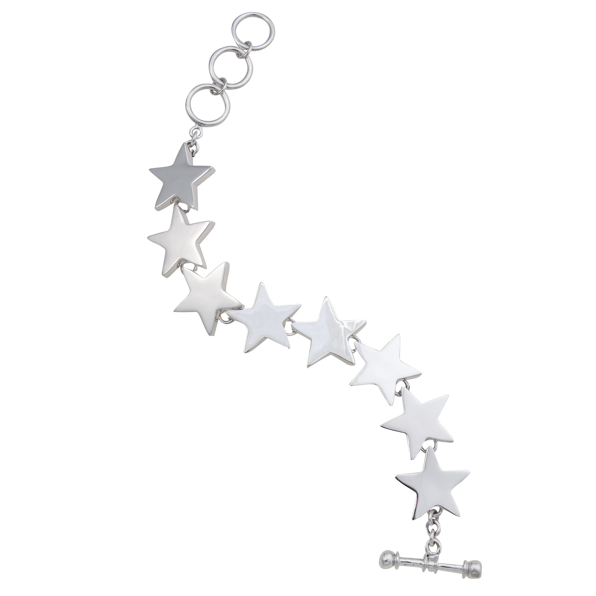 Sterling Silver Star Bracelet | Charles Albert Jewelry
