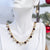 Alchemia Garnet and Pearl Necklace