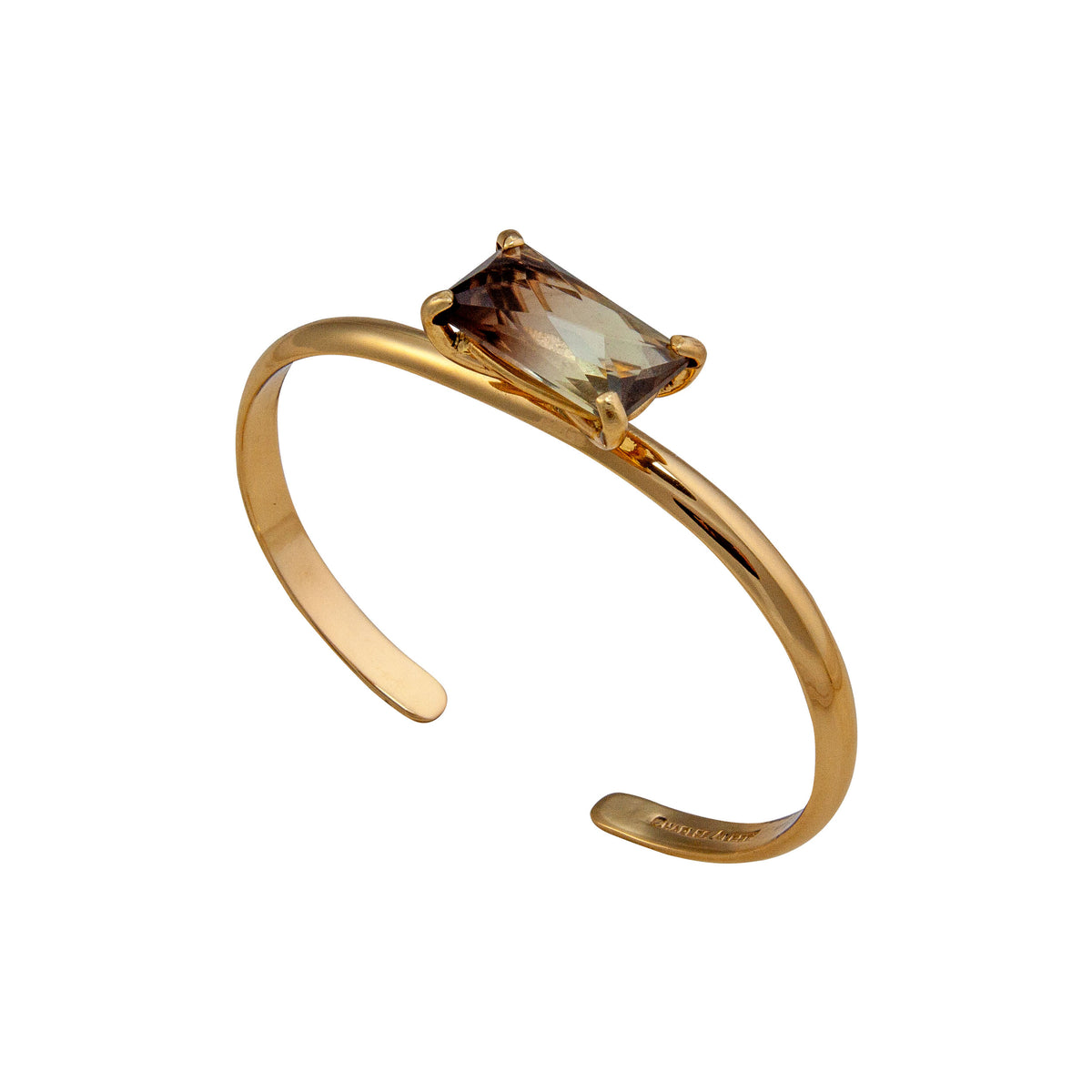 Alchemia Bi-Color Quartz Mini Cuff | Charles Albert Jewelry