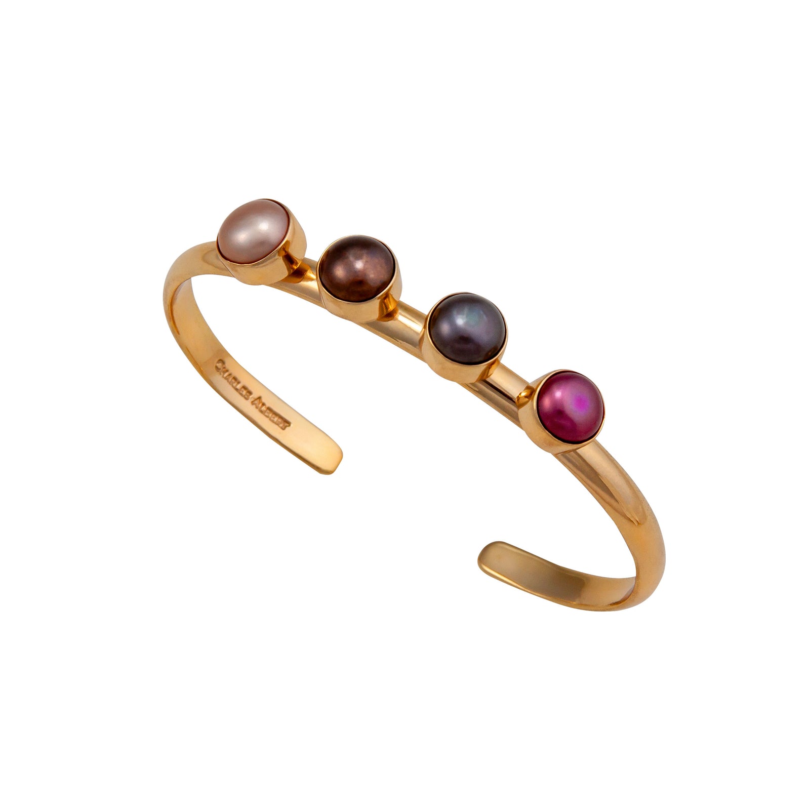 Alchemia Multi-Color Pearl Mini Cuff | Charles Albert Jewelry