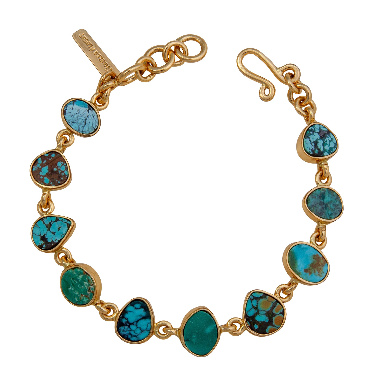Alchemia Tibetan Turquoise Bracelet | Charles Albert Jewelry