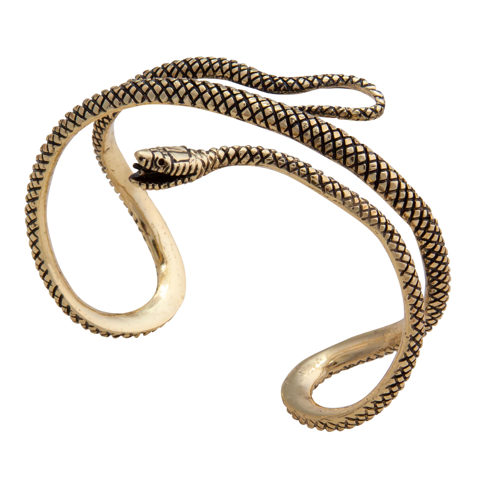 Alchemia Oxidized Snake Cuff | Charles Albert Jewelry