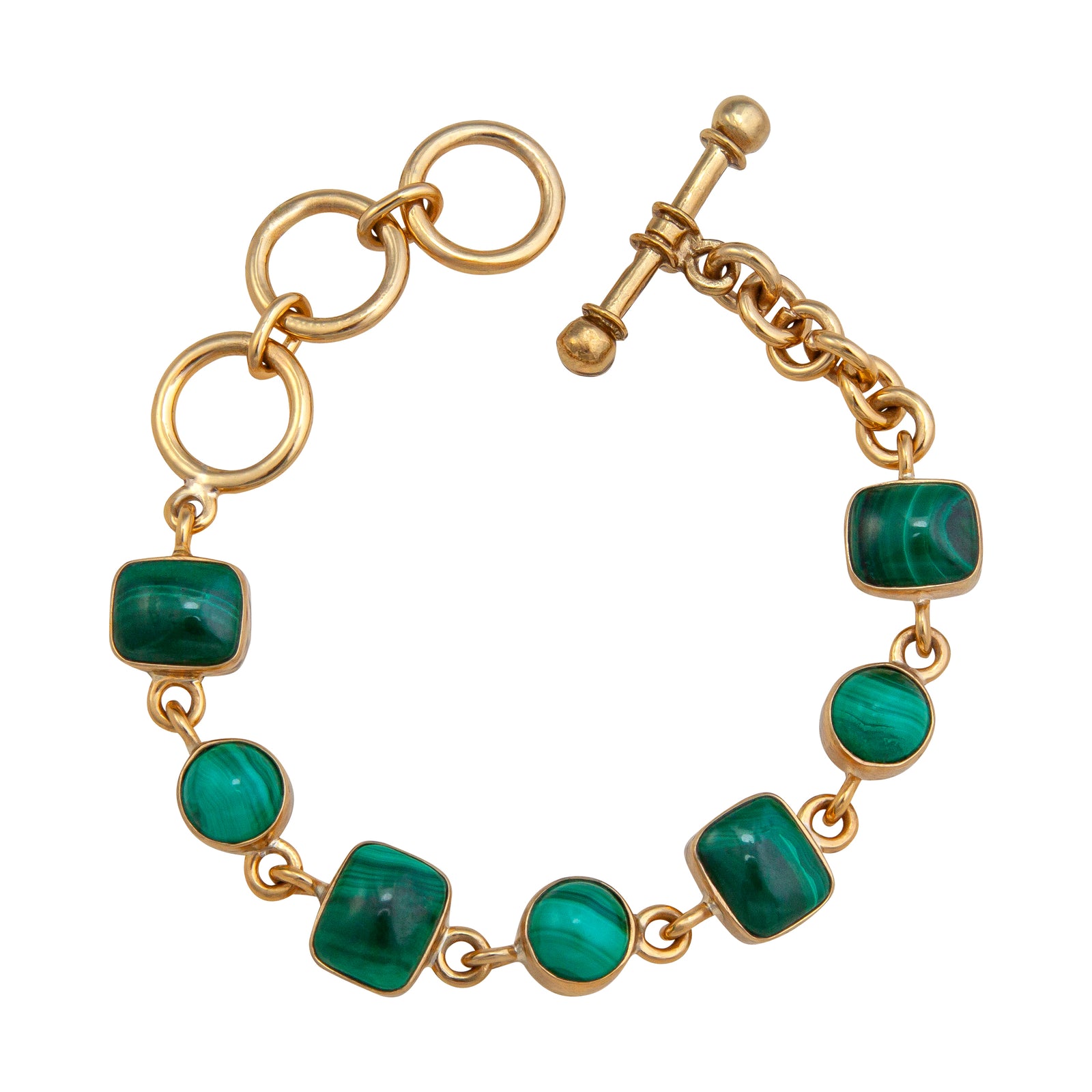 Alchemia Malachite Bracelet | Charles Albert Jewelry