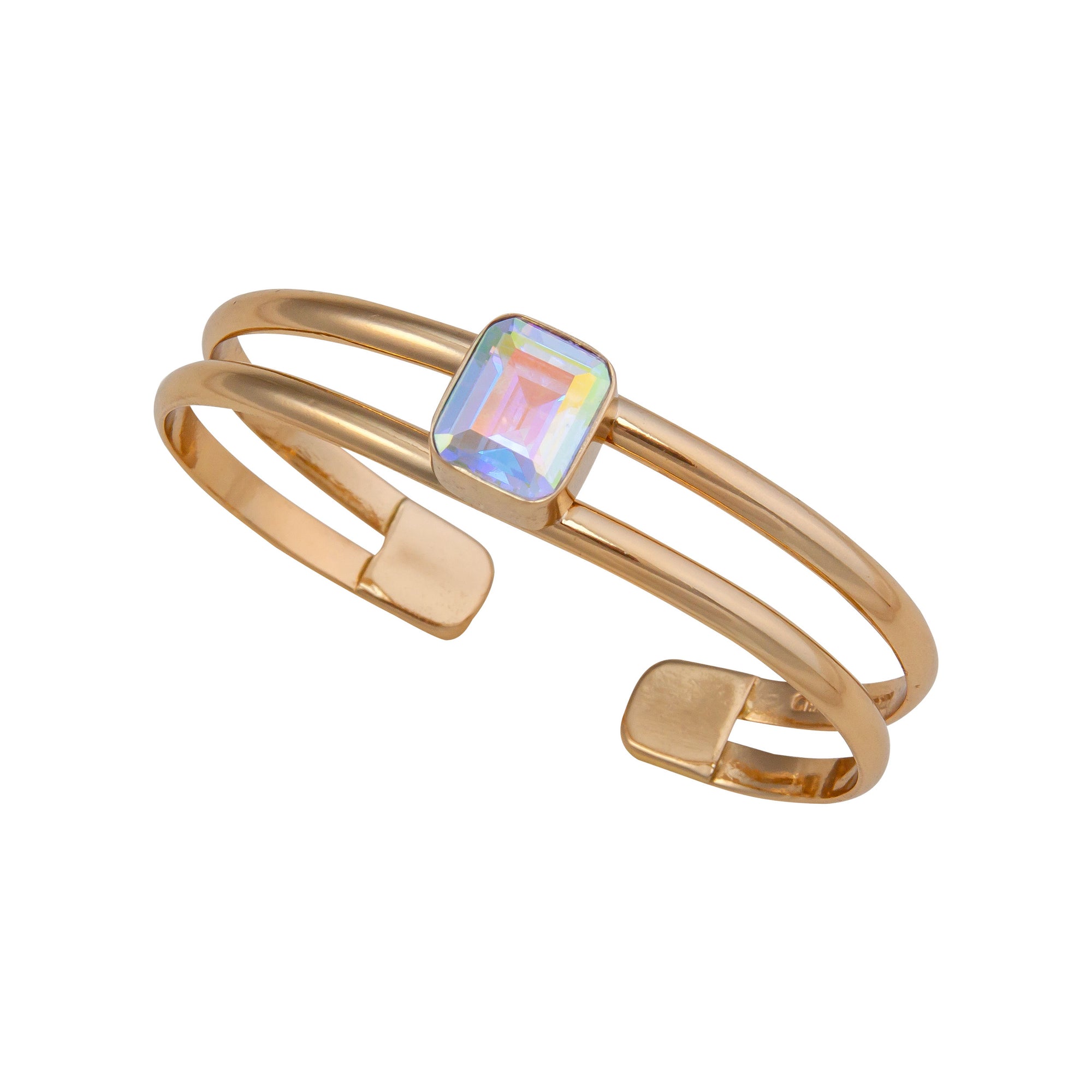 Alchemia Mercury Mist Double Band Cuff | Charles Albert Jewelry
