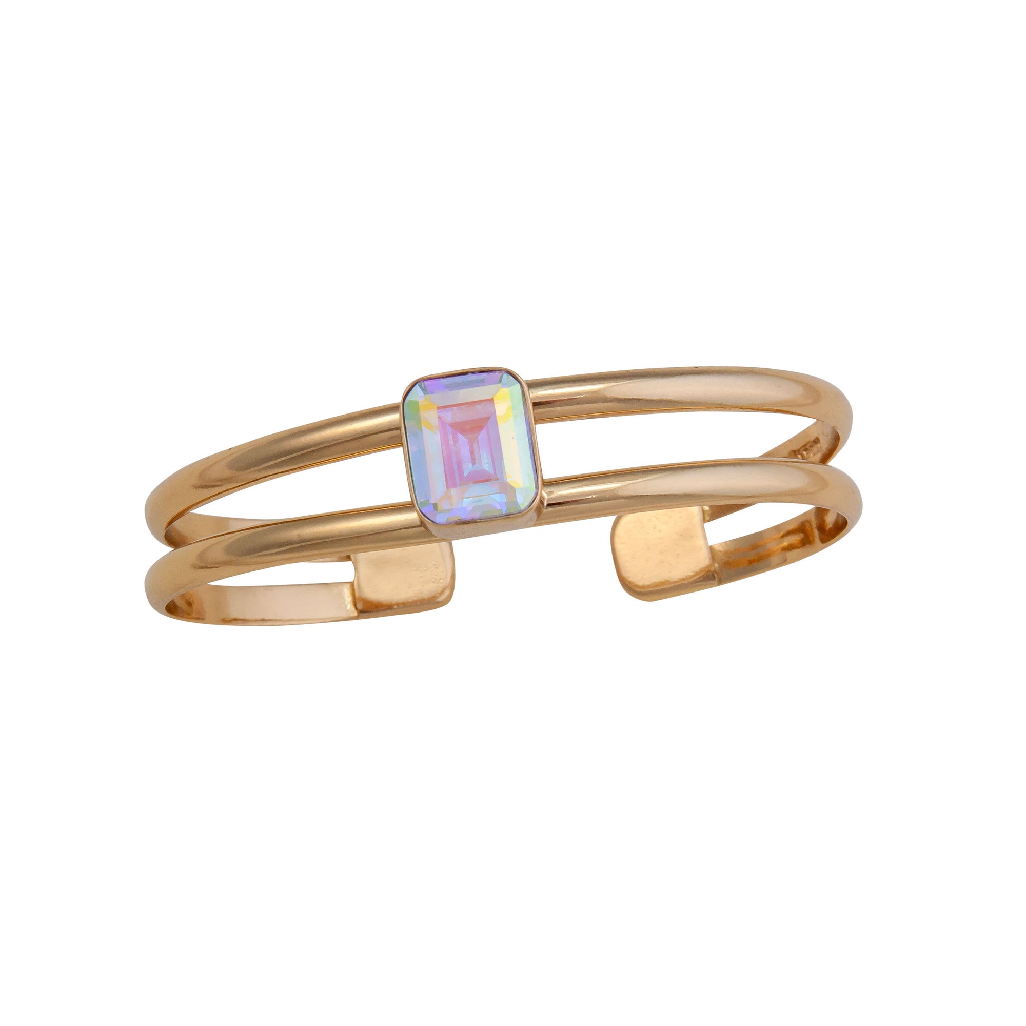 Alchemia Mercury Mist Double Band Cuff | Charles Albert Jewelry