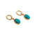 Alchemia Turquoise Oval Post Earrings | Charles Albert Jewelry