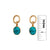 Alchemia Turquoise Oval Post Earrings | Charles Albert Jewelry