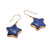 Alchemia Lapis Lazuli Star Drop Earrings /  Charles Albert Jewelry