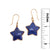 Alchemia Lapis Lazuli Star Drop Earrings /  Charles Albert Jewelry
