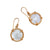 Alchemia Mother of Pearl Prong Set Drop Earrings
