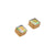 Alchemia Mercury Mist Square Post Earrings | Charles Albert Jewelry