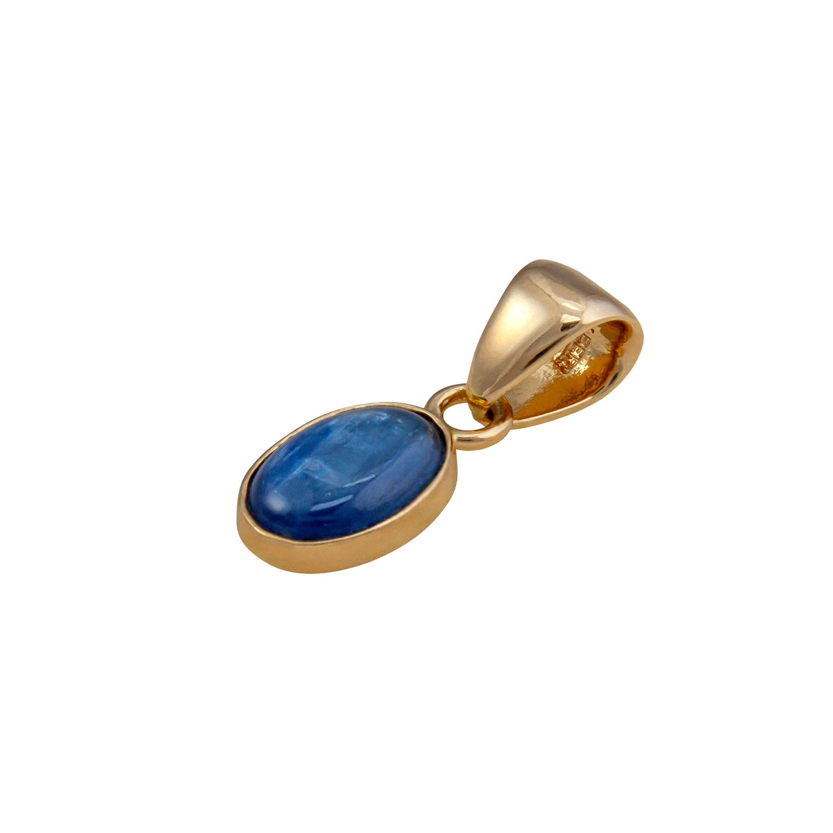 Alchemia Kyanite Petite Oval Pendant | Charles Albert Jewelry