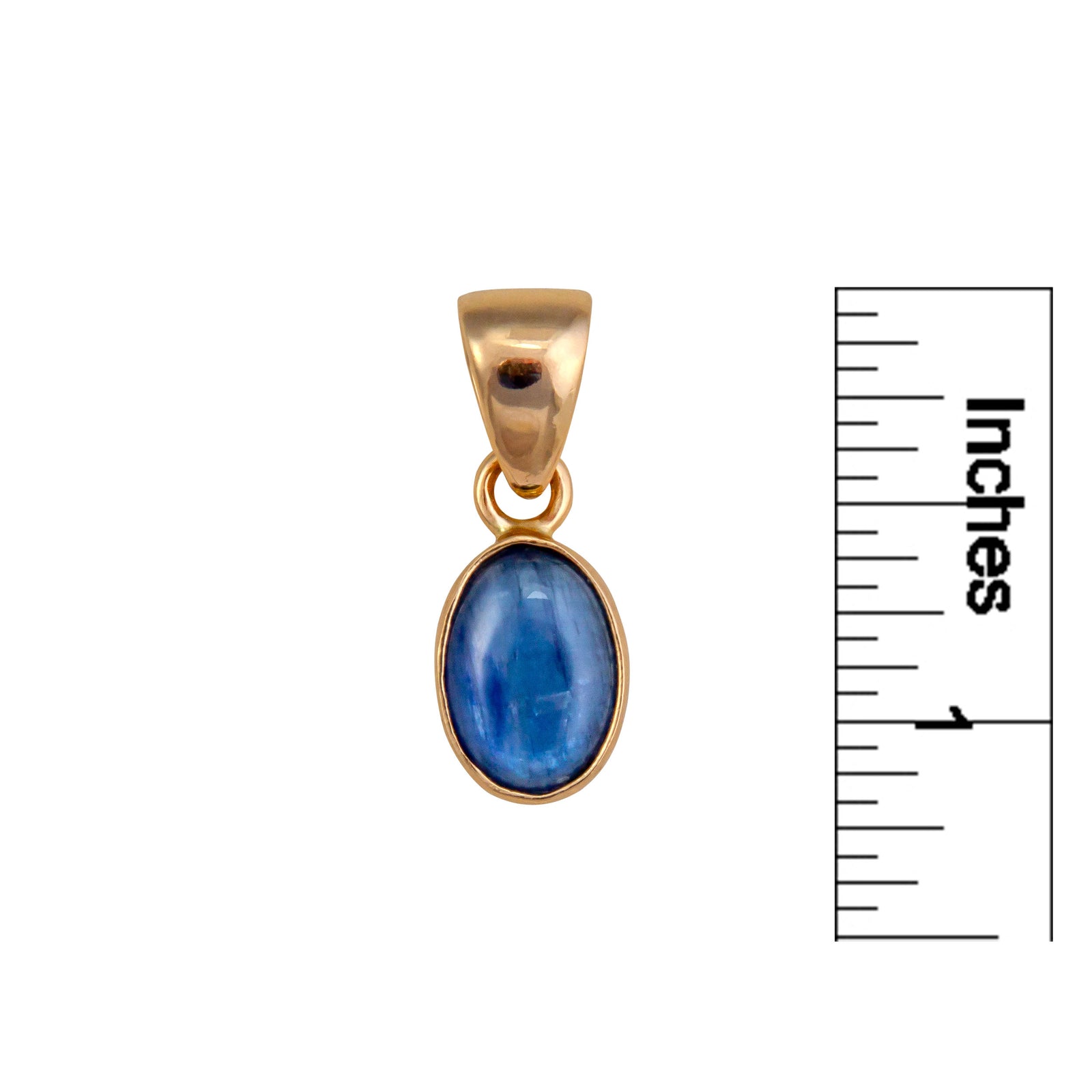 Alchemia Kyanite Petite Oval Pendant | Charles Albert Jewelry
