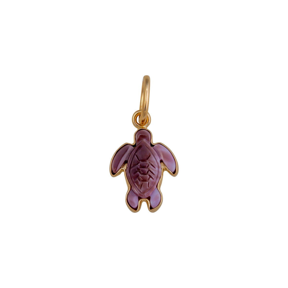 Alchemia Wampum Shell Turtle Pendant | Charles Albert Jewelry