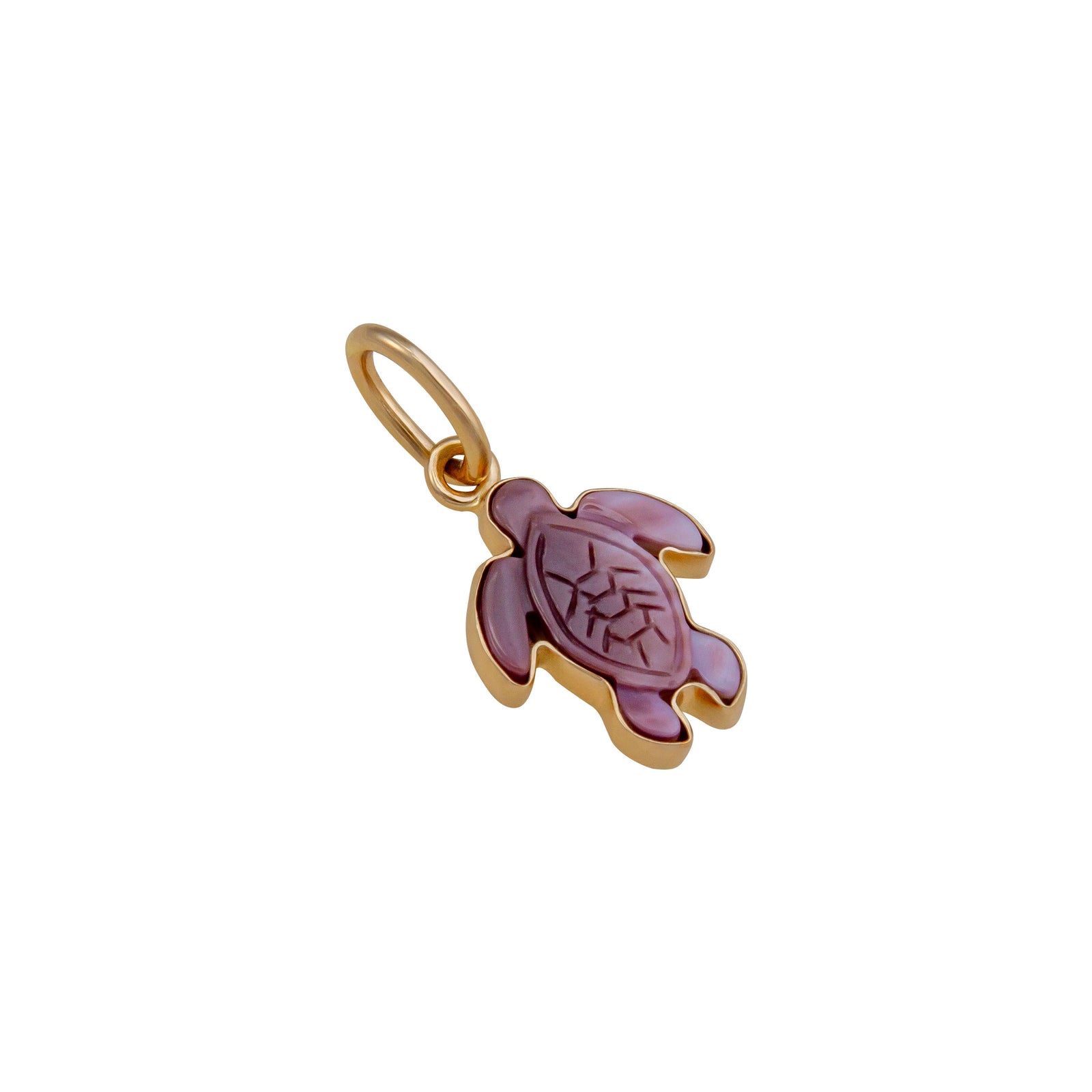 Alchemia Wampum Shell Turtle Pendant | Charles Albert Jewelry