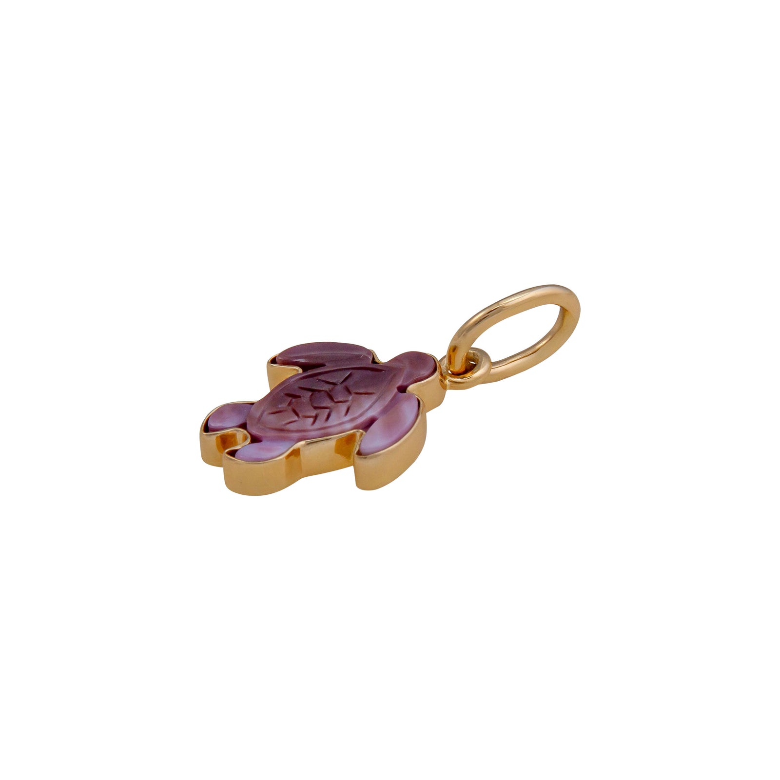 Alchemia Wampum Shell Turtle Pendant | Charles Albert Jewelry