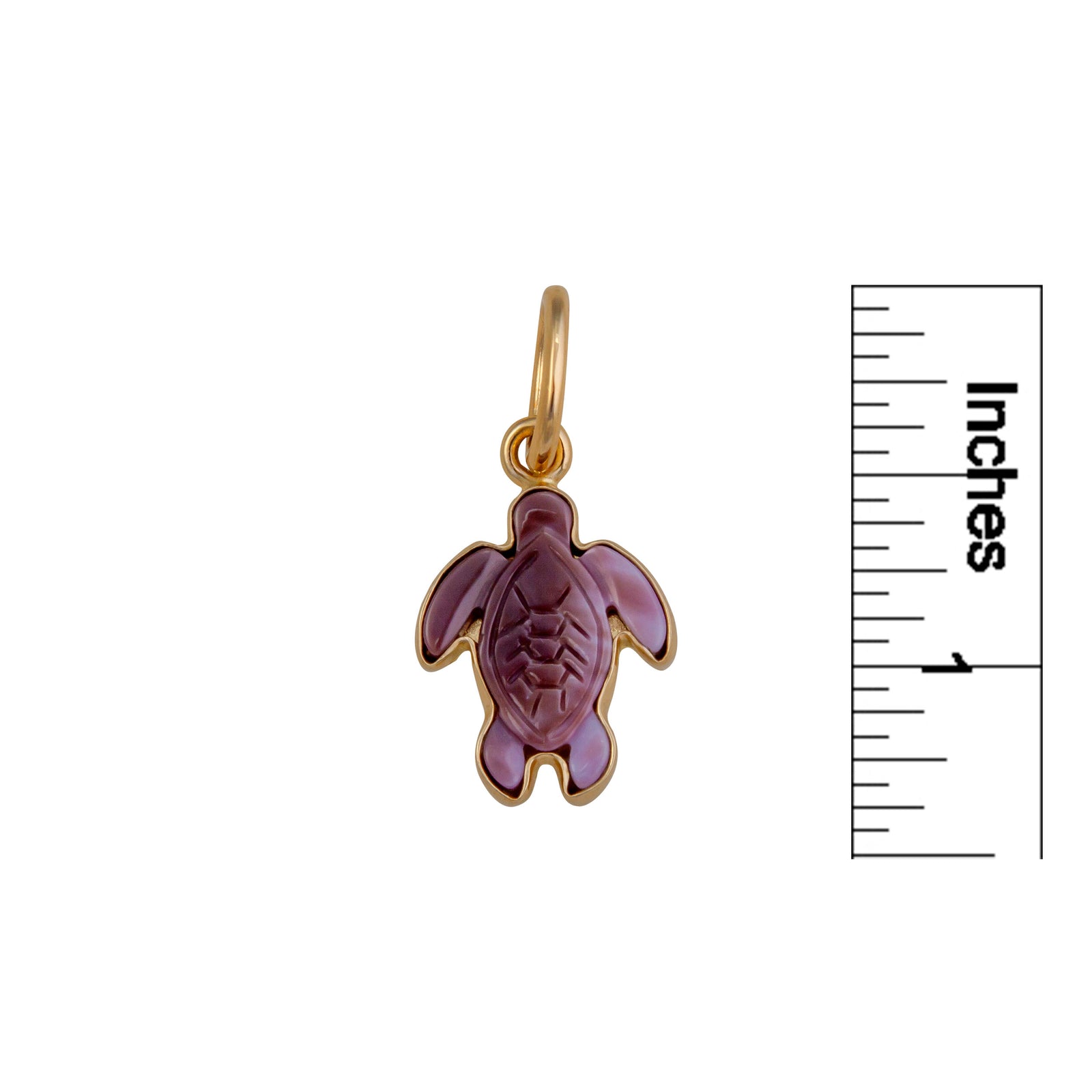 Alchemia Wampum Shell Turtle Pendant | Charles Albert Jewelry