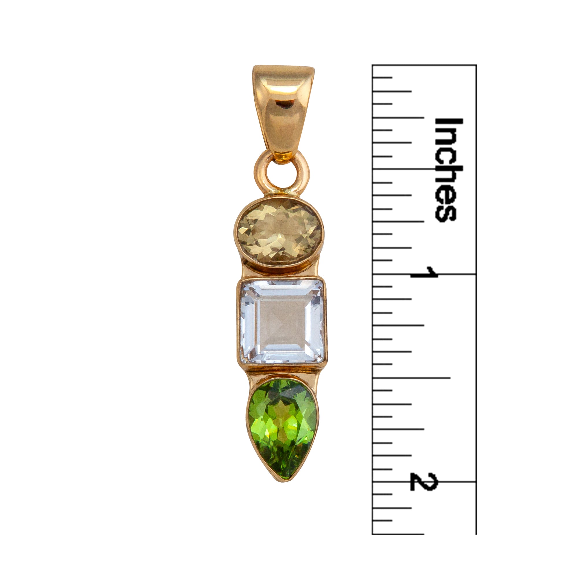 Alchemia Multi-Gemstone Pendant | Charles Albert Jewelry