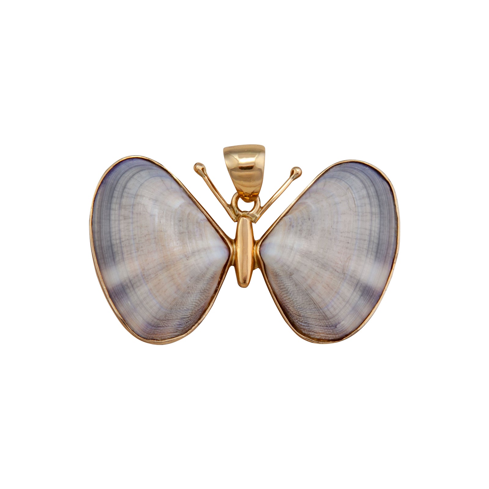 Alchemia Butterfly Shell Pendant | Charles Albert Jewelry