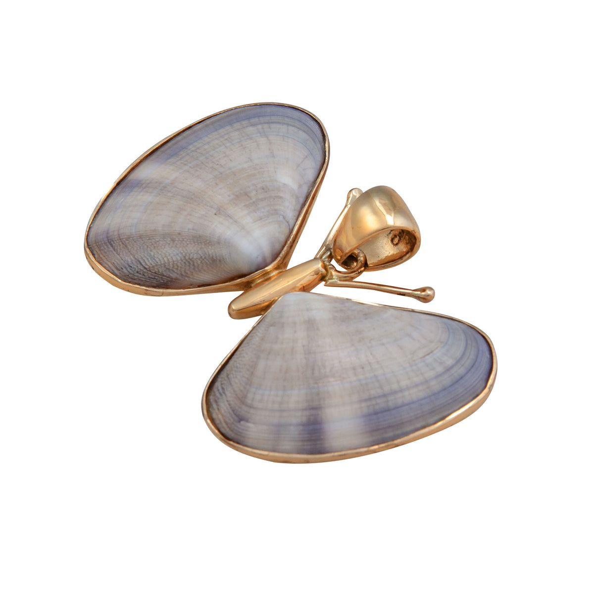 Alchemia Butterfly Shell Pendant | Charles Albert Jewelry