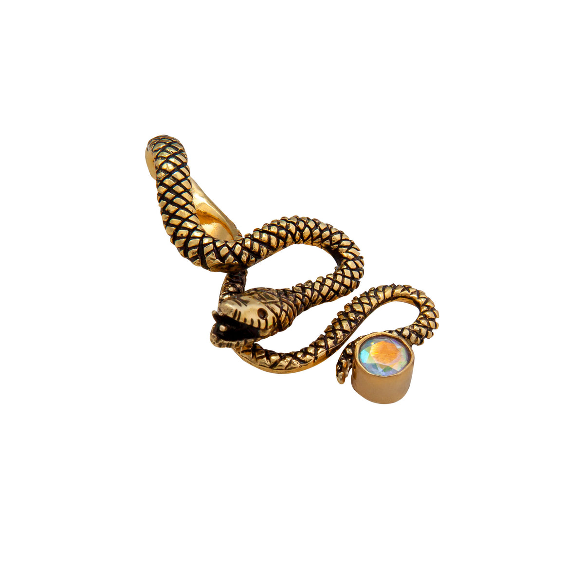 Alchemia Mercury Mist Snake Pendant | Charles Albert Jewelry