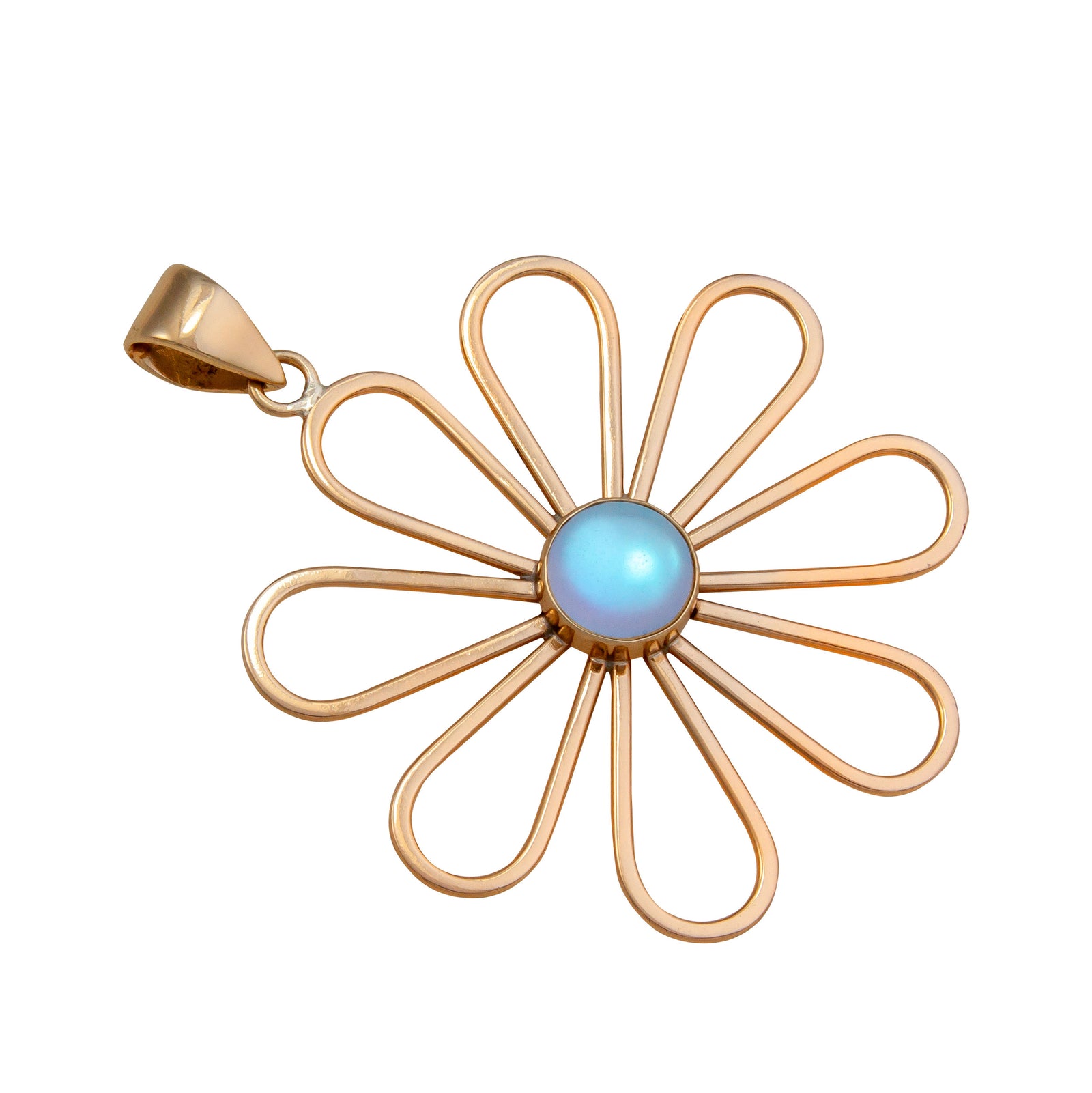Alchemia Luminite Flower Pendant | Charles Albert Jewelry