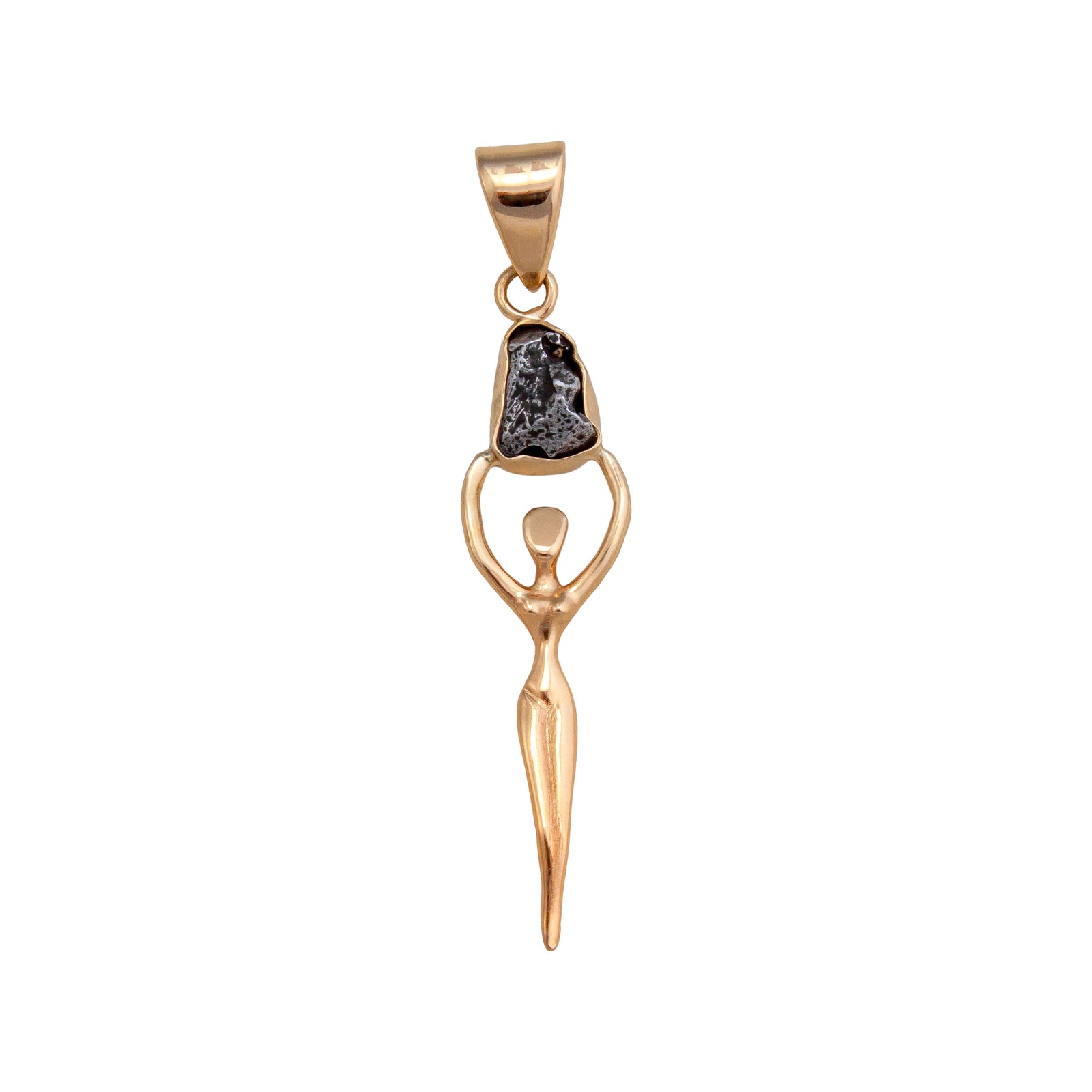 Alchemia Meteorite Goddess Pendant | Charles Albert Jewelry