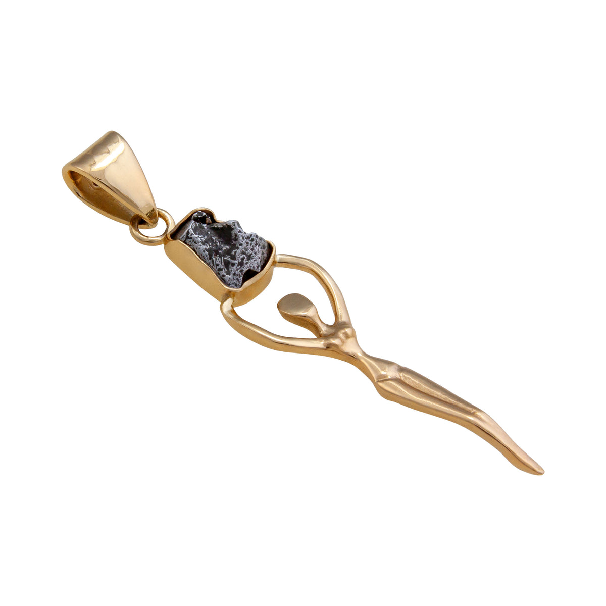 Alchemia Meteorite Goddess Pendant | Charles Albert Jewelry