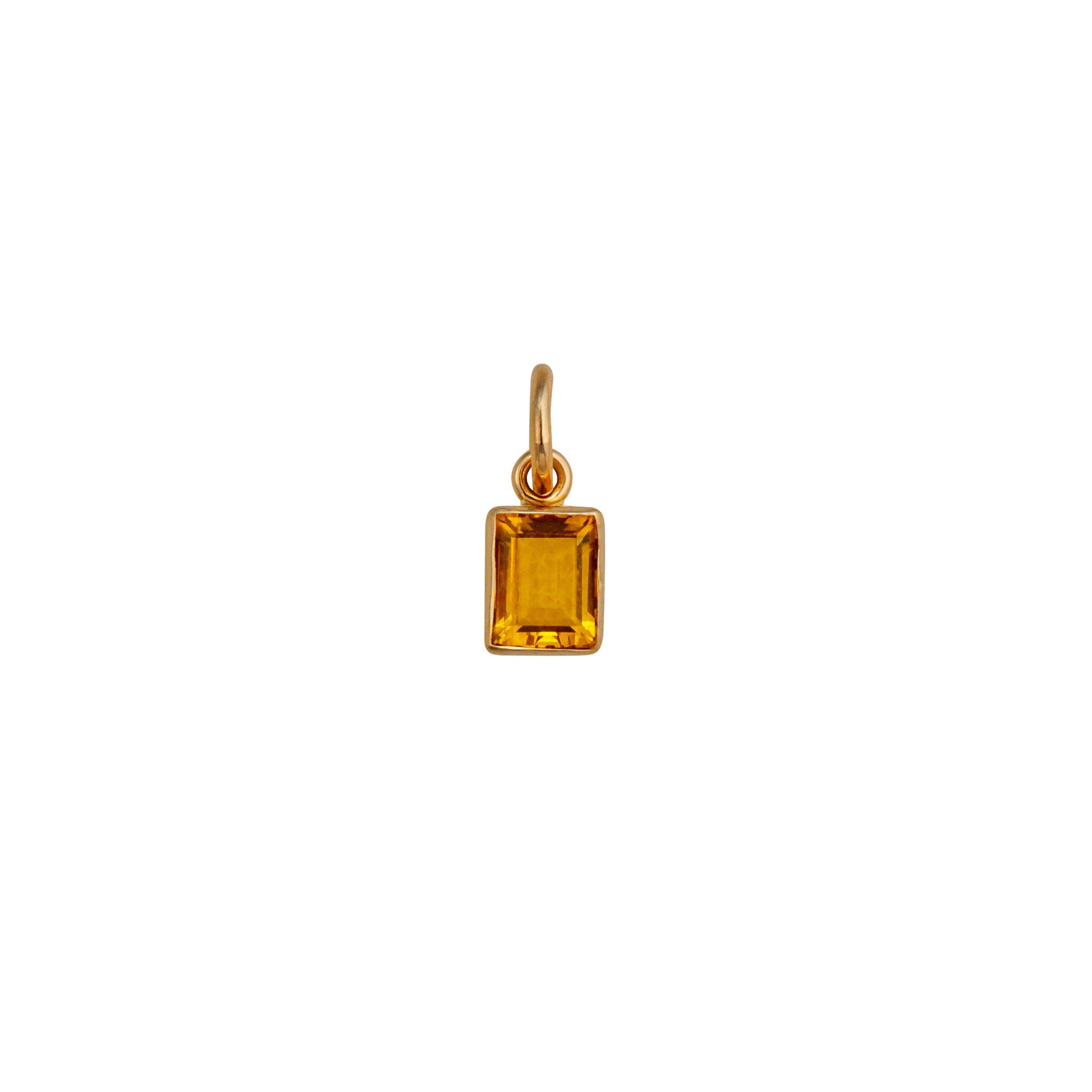 Alchemia Citrine Charm Pendant | Charles Albert Jewelry