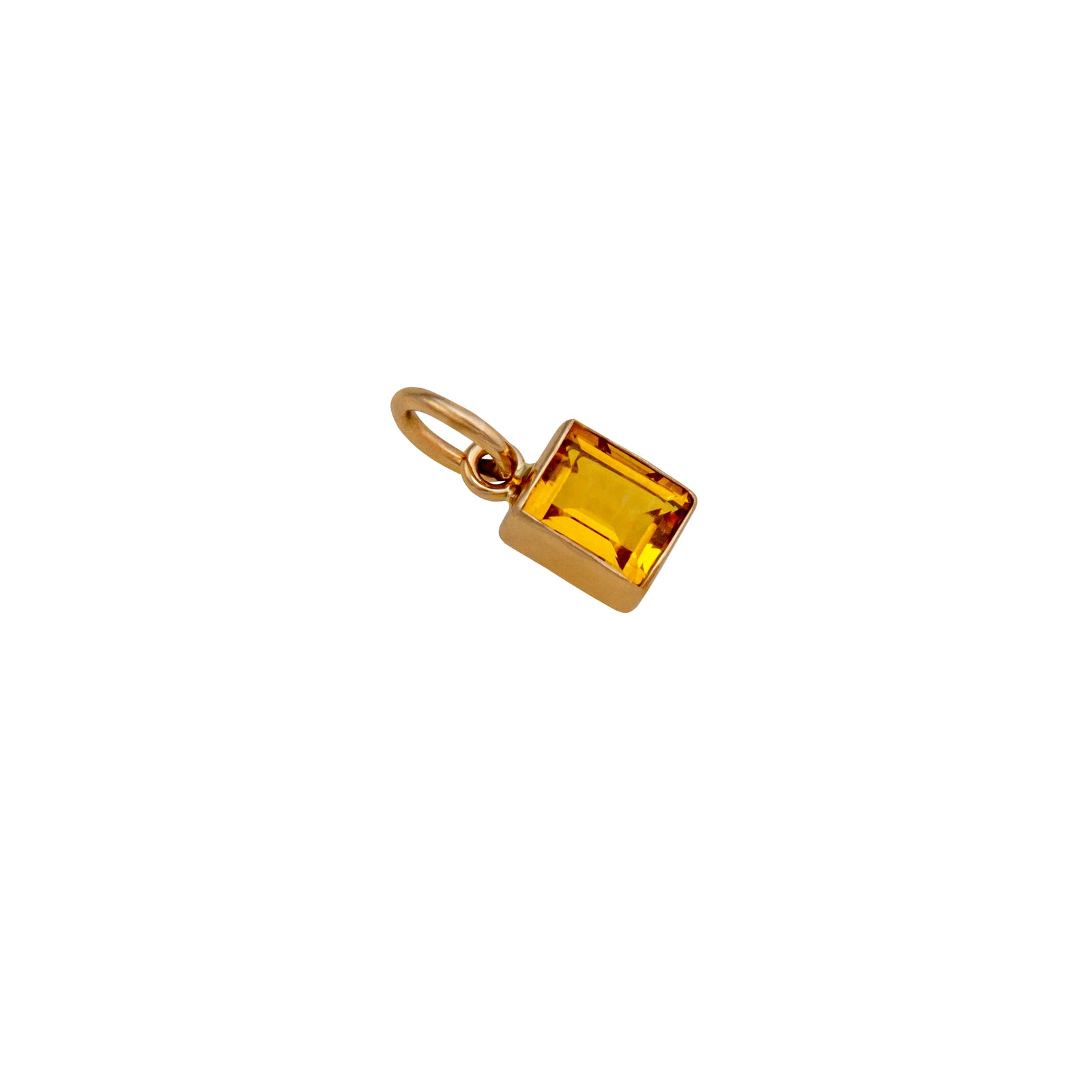 Alchemia Citrine Charm Pendant | Charles Albert Jewelry