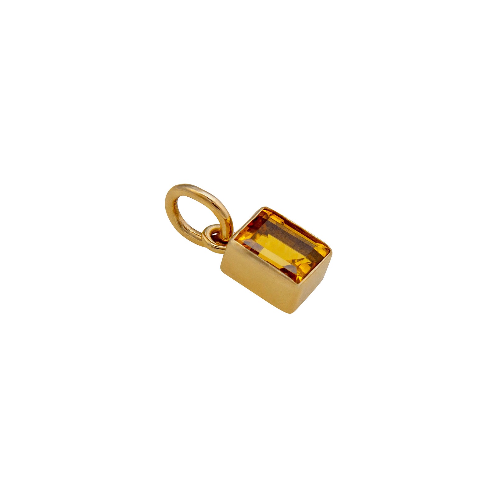 Alchemia Citrine Charm Pendant | Charles Albert Jewelry