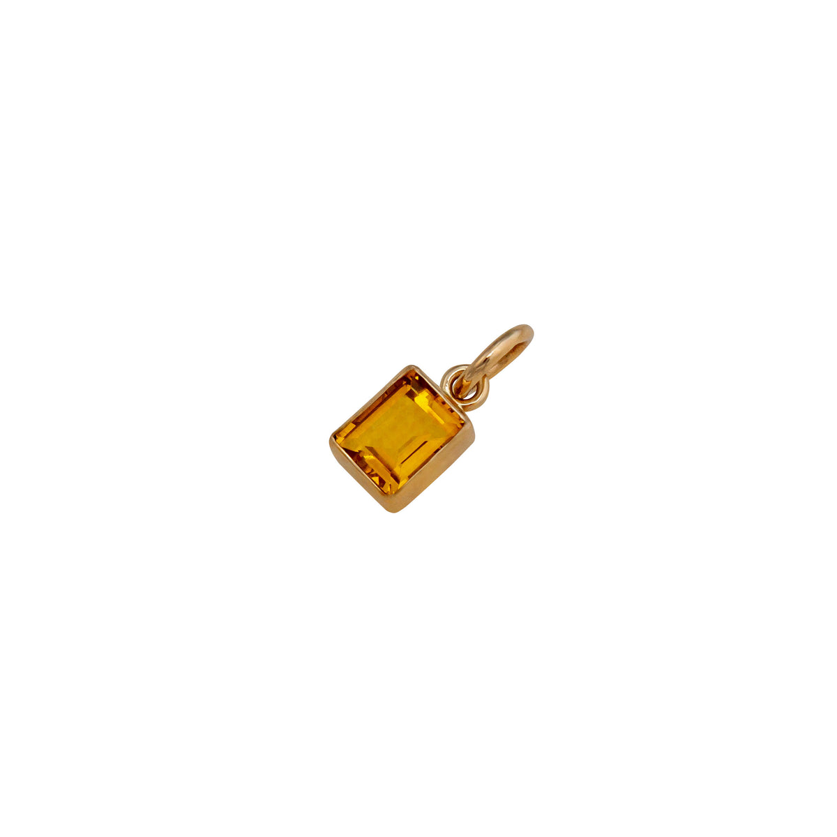 Alchemia Citrine Charm Pendant | Charles Albert Jewelry