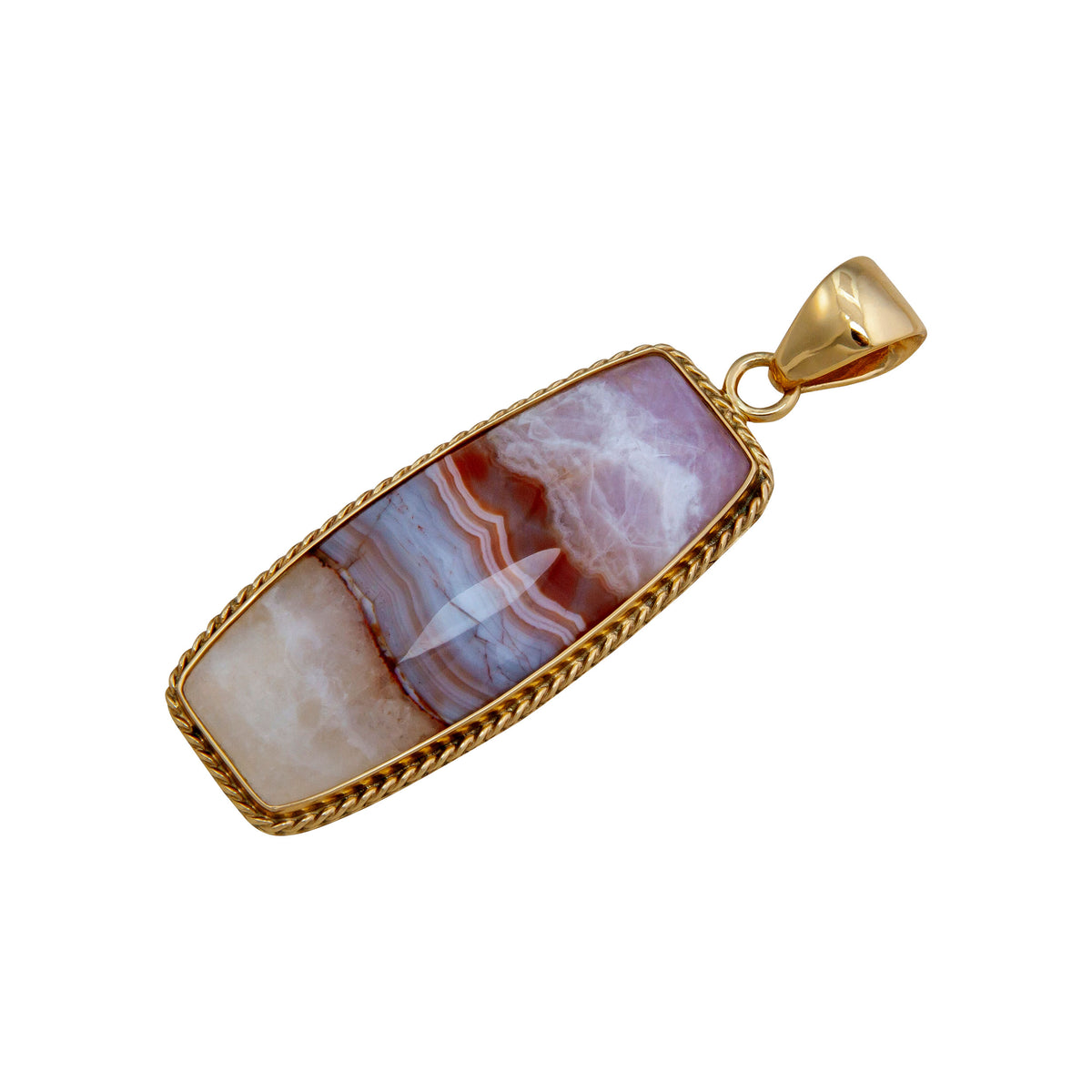 Alchemia Amethyst Lace Rope Pendant | Charles Albert Jewelry