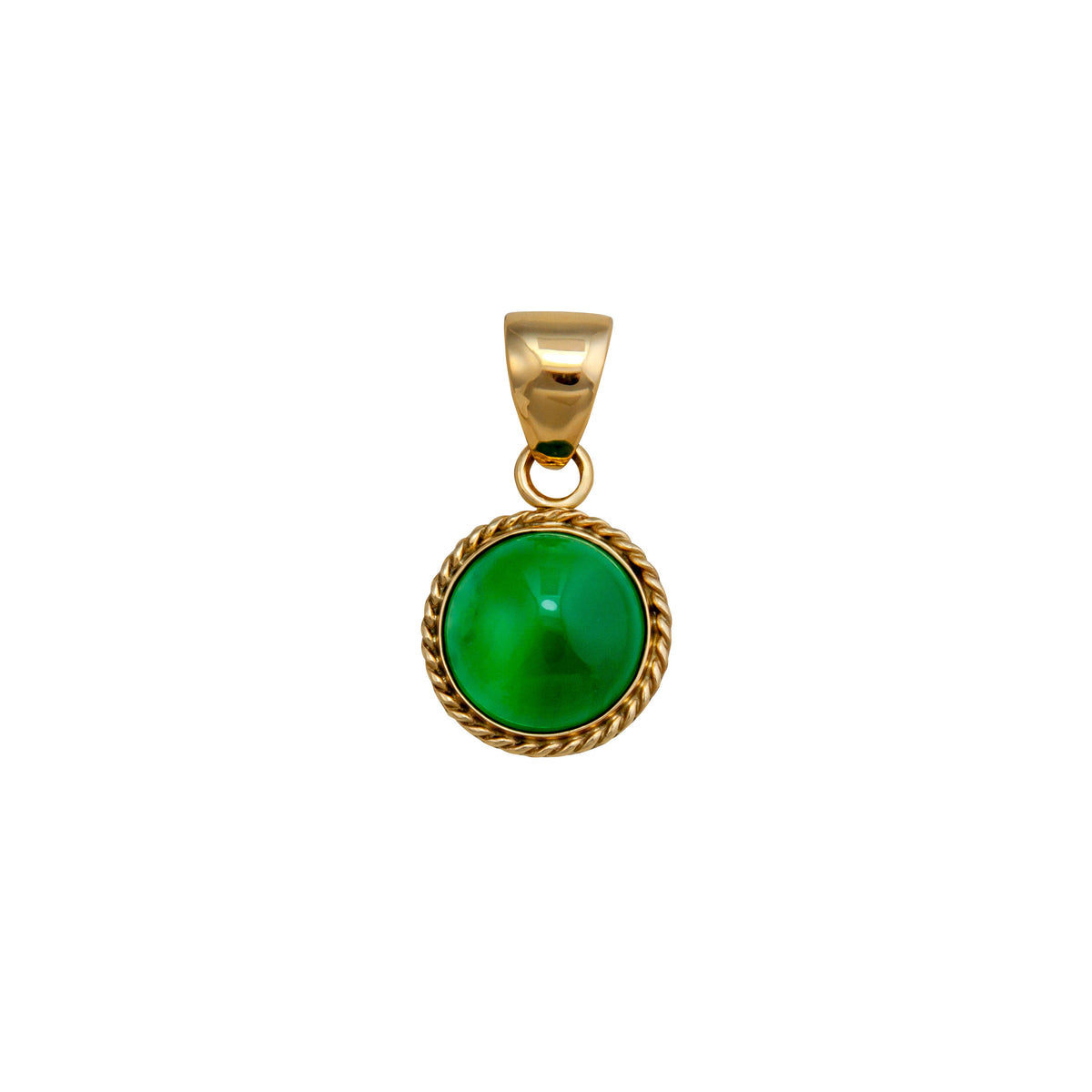 Alchemia Green Quartz Rope Pendant | Charles Albert Jewelry