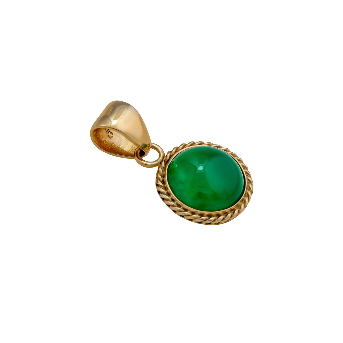 Alchemia Green Quartz Rope Pendant | Charles Albert Jewelry