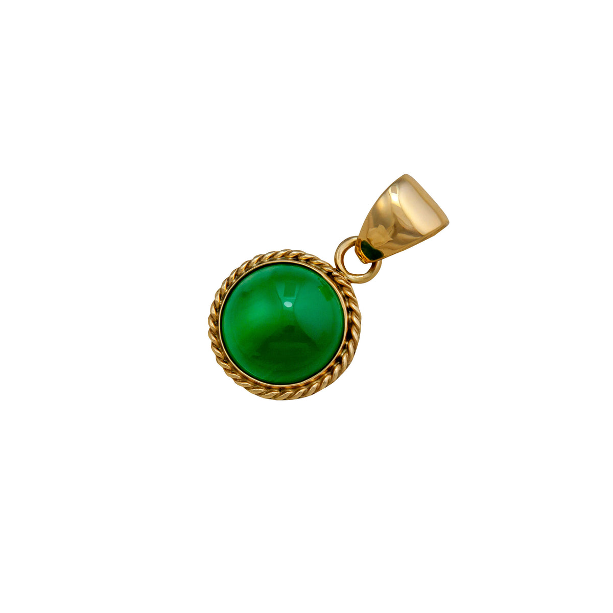 Alchemia Green Quartz Rope Pendant | Charles Albert Jewelry