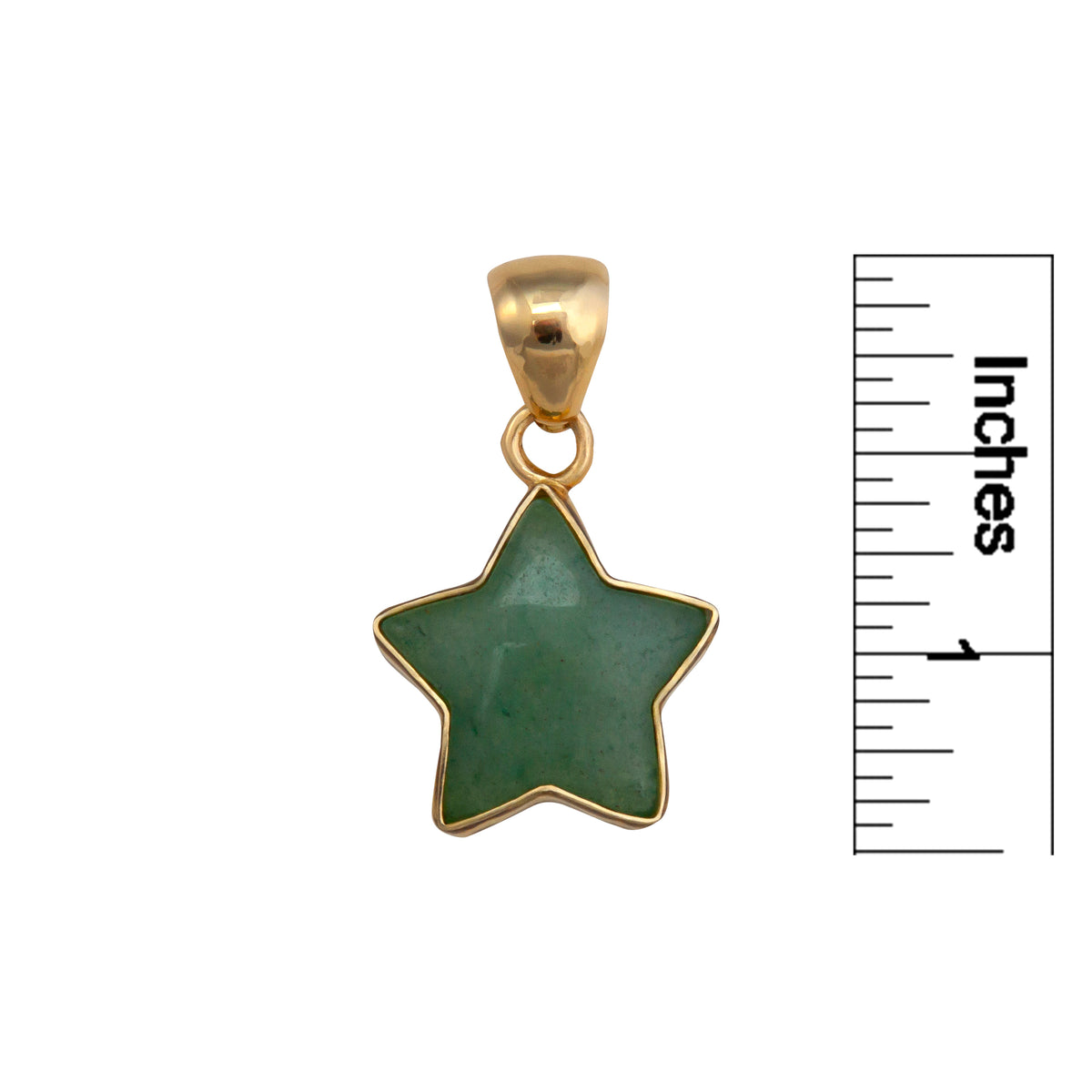 Alchemia Aventurine Star Pendant | Charles Albert Jewelry