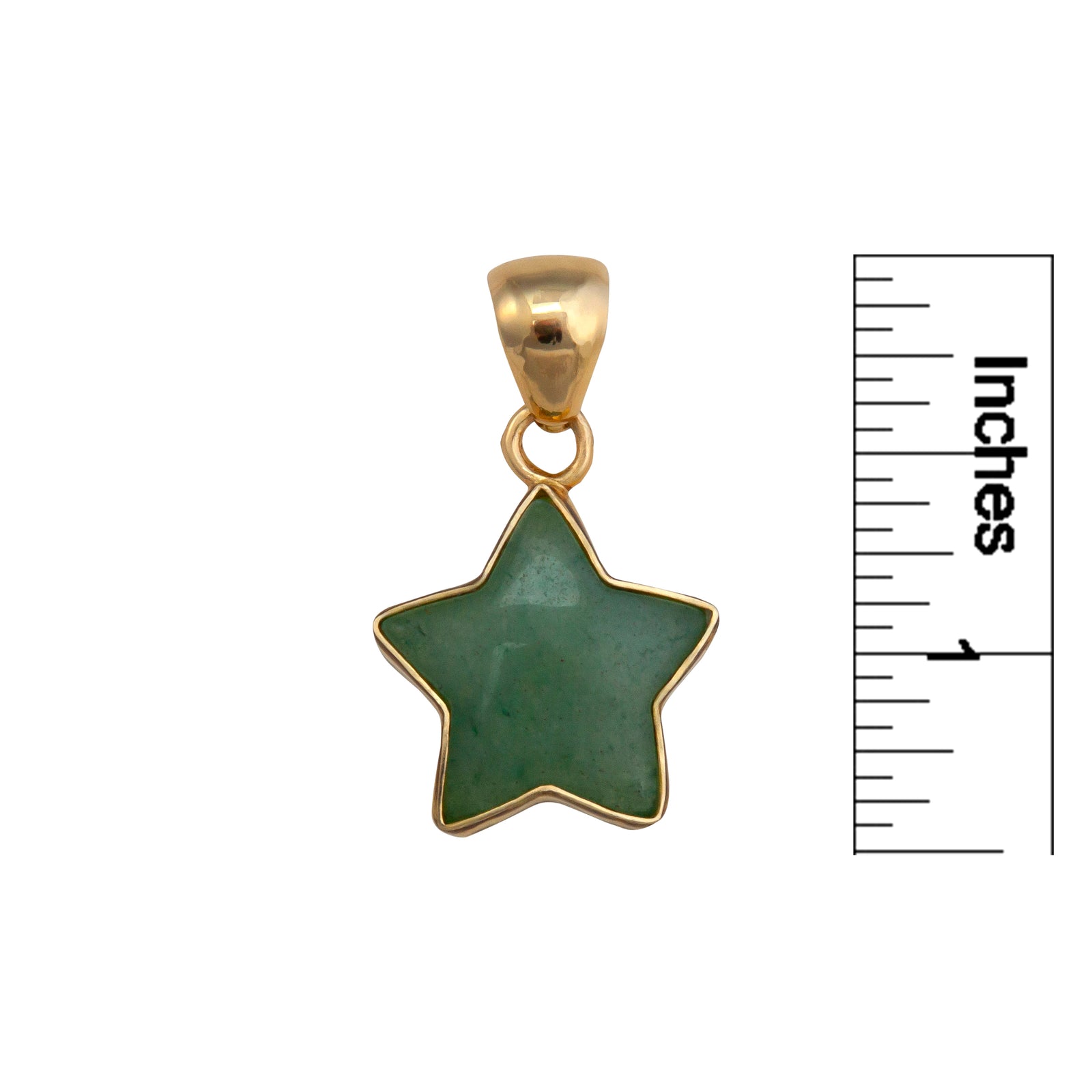 Alchemia Aventurine Star Pendant | Charles Albert Jewelry
