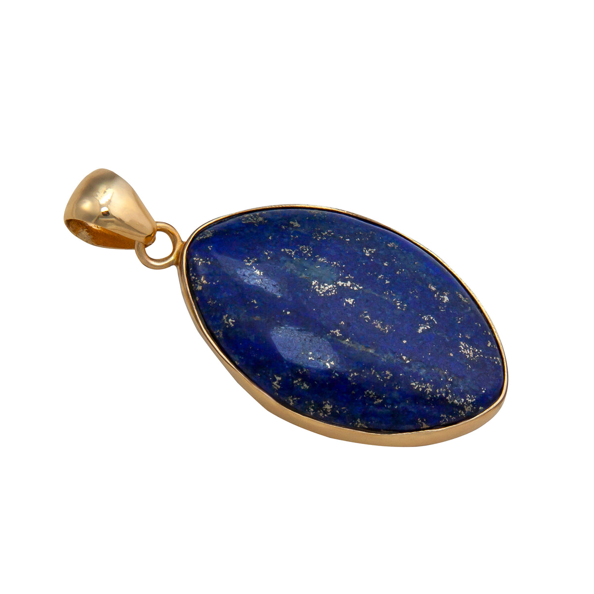 Alchemia Lapis Lazuli Marquis Pendant | Charles Albert Jewelry