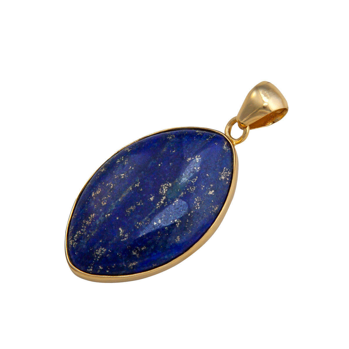 Alchemia Lapis Lazuli Marquis Pendant | Charles Albert Jewelry