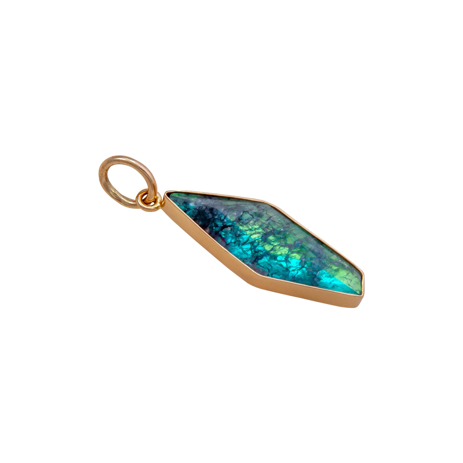 Alchemia Quartz and Glass Pendant | Charles Albert Jewelry