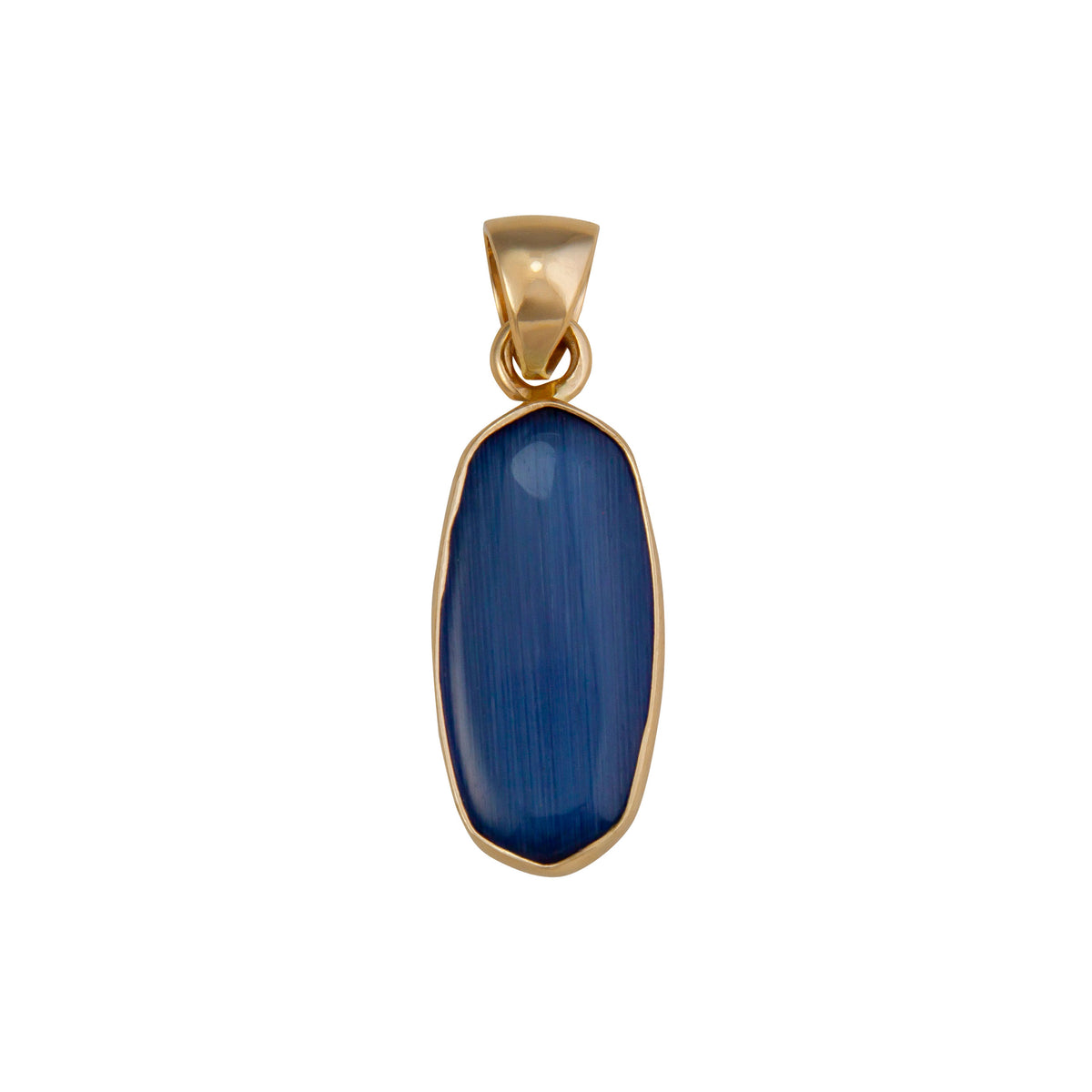 Alchemia Blue Tiger Eye Pendant | Charles Albert Jewelry