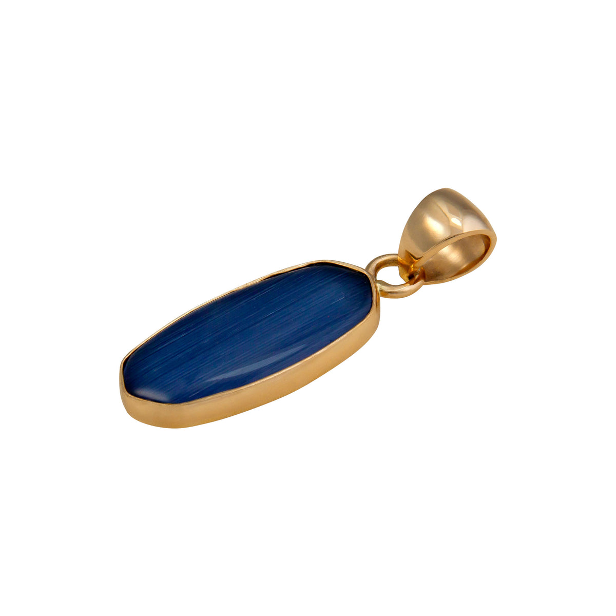 Alchemia Blue Tiger Eye Pendant | Charles Albert Jewelry