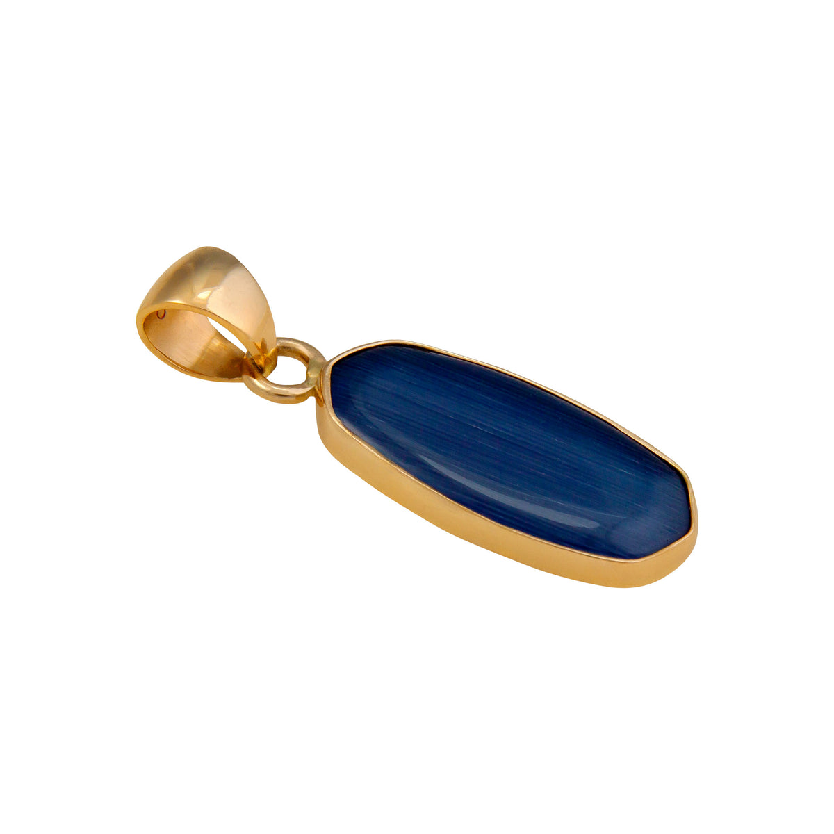 Alchemia Blue Tiger Eye Pendant | Charles Albert Jewelry