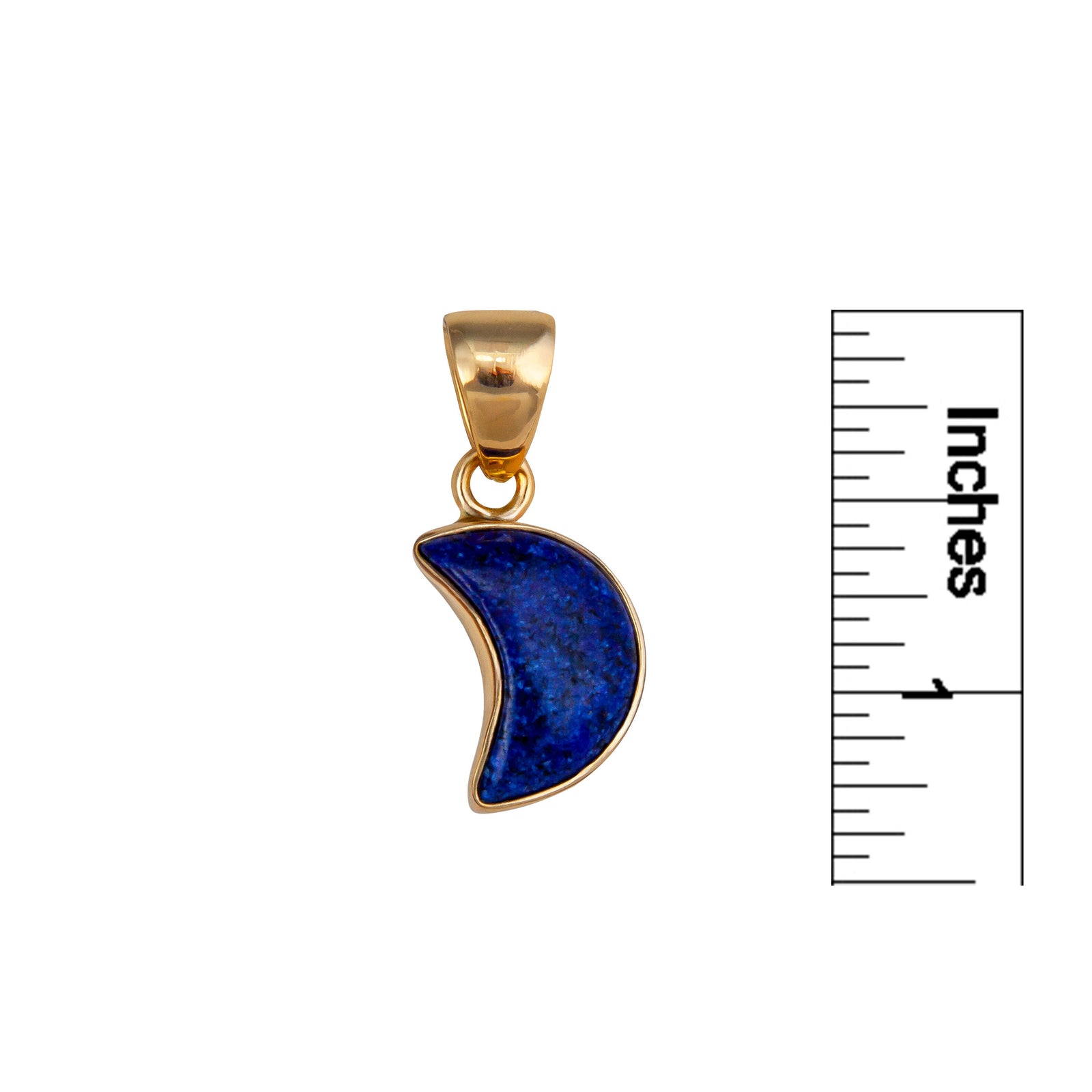 Alchemia Lapis Lazuli Moon Pendant | Charles Albert Jewelry