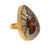 Alchemia Glow in the Dark Brown Recluse Spider Adjustable Ring | Charles Albert Jewelry