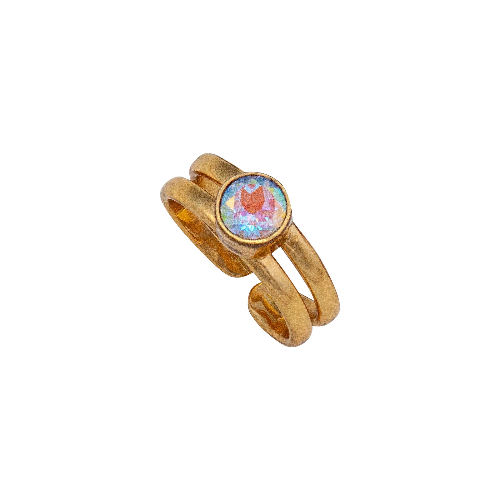 Alchemia Mercury Mist Adjustable Cuff Ring | Charles Albert Jewelry
